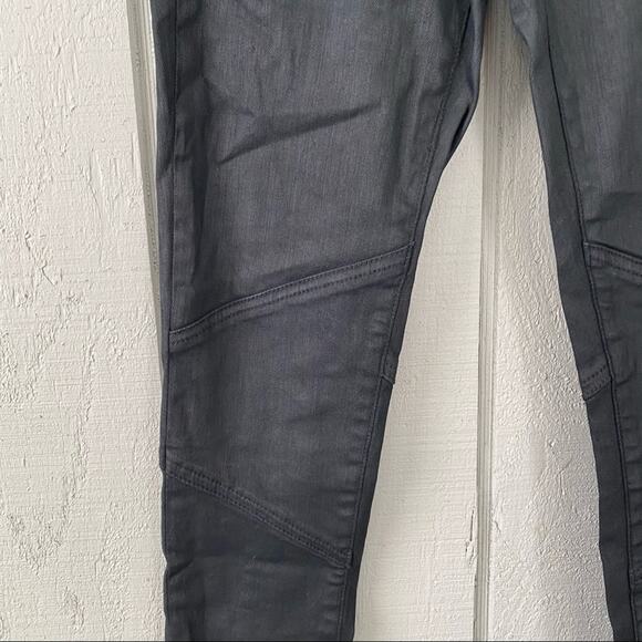 AG Adriano Goldschmied Moto Ankle Zip Leggings - Picture 3 of 9